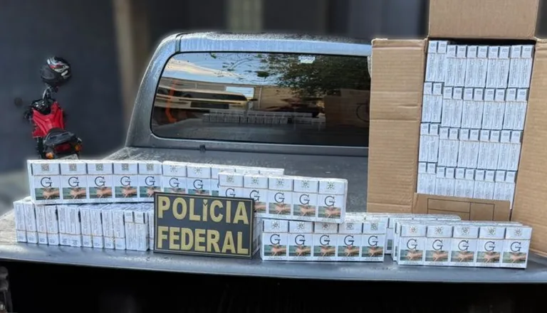 PF mira grupo suspeito de contrabandear cigarros no ES e bloqueia R$ 1 milhão