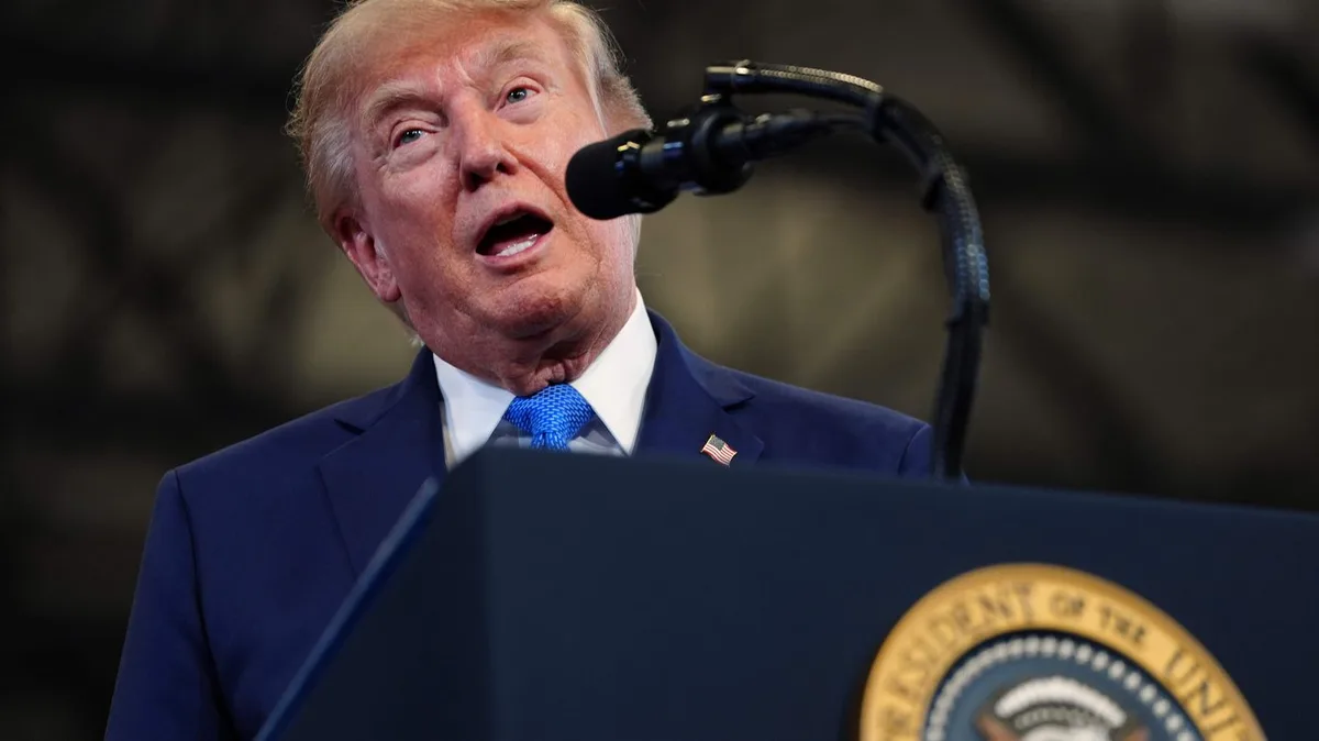 Taquin ou menaçant ? Donald Trump affirme qu'il pourrait déclarer le détroit d'Ormuz "comme étant un territoire des Etats-Unis"