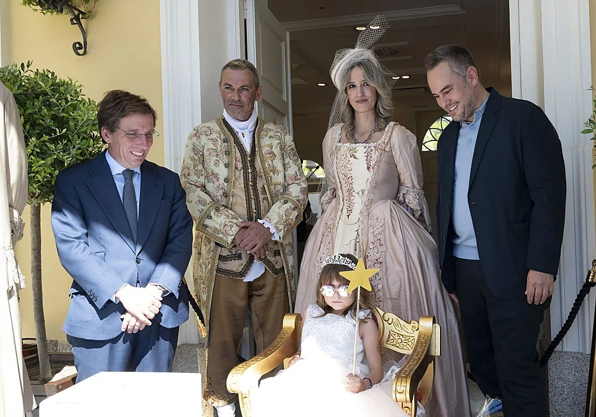 Princesa por sorpresa en la corte de Madrid: el sueño cumplido de Ely, la niña de 6 años con un tumor cerebral