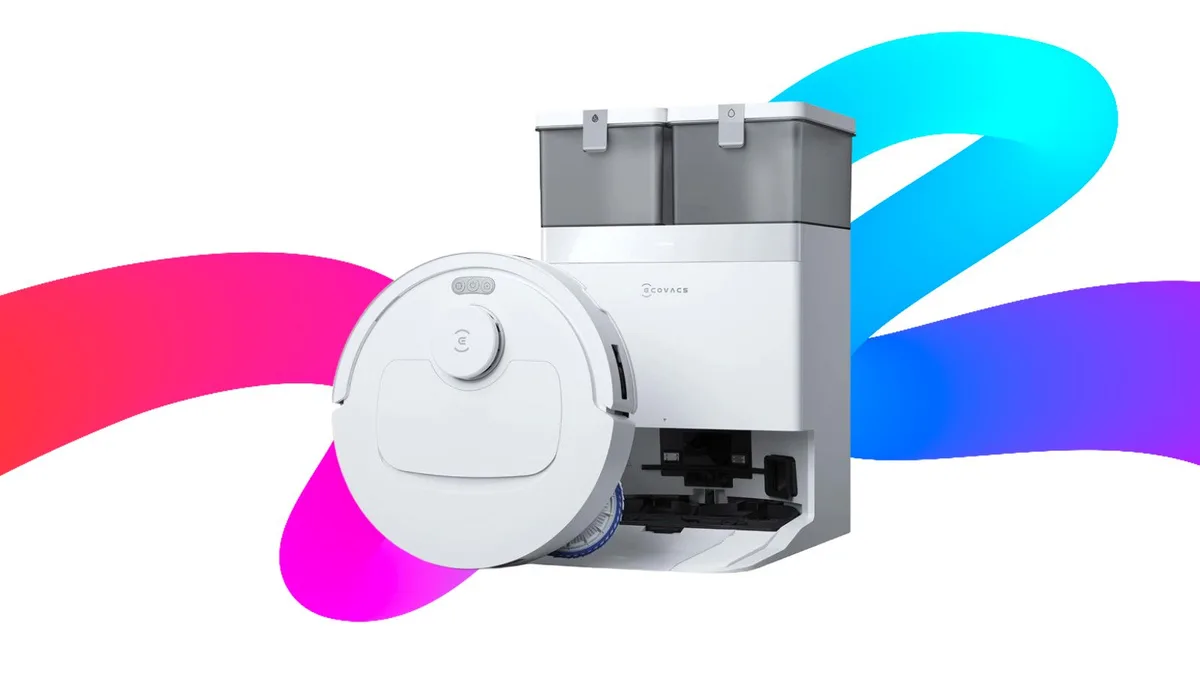 Cet aspirateur robot laveur Ecovacs haut de gamme qui automatise le ménage est bradée à -66%