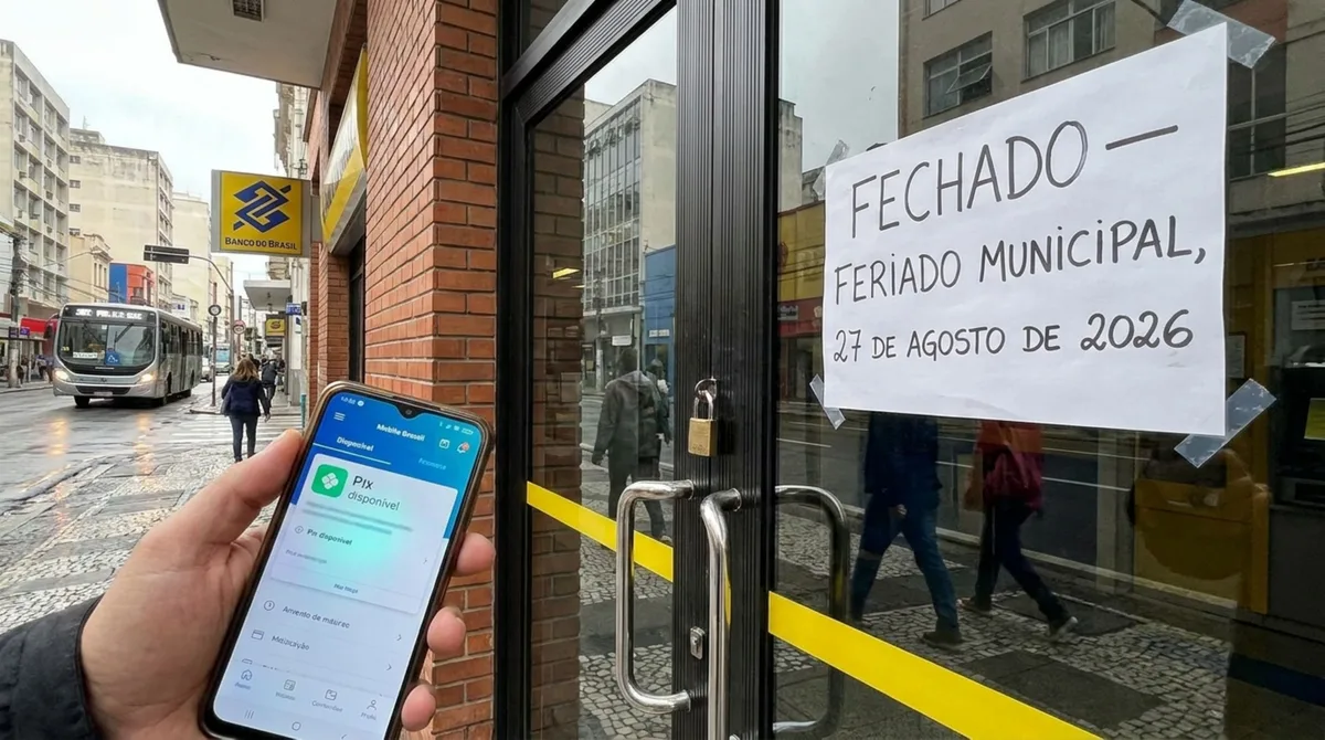 Não perca tempo: bancos estarão fechados hoje, quinta-feira