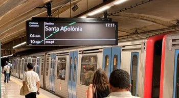 Quando chega o metro? Renovação de ecrãs na rede em Lisboa esperada até março de 2027