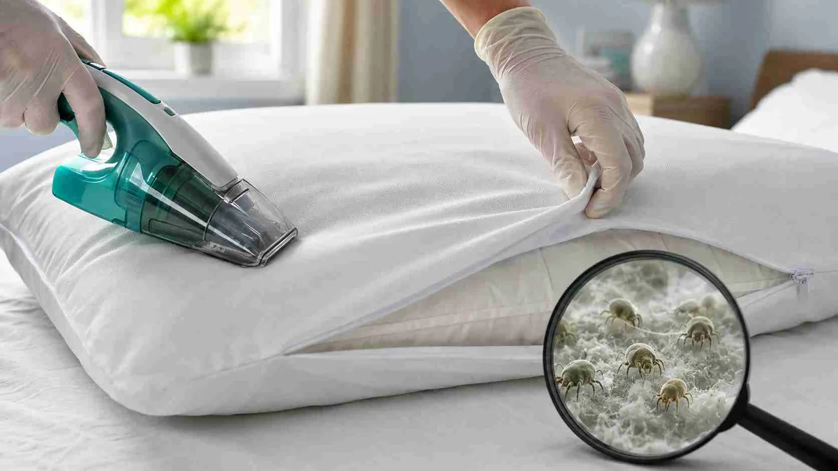 Ácaros no travesseiro: como fazer a higienização do jeito certo para ficar longe de alergias e garantir a qualidade do sono
