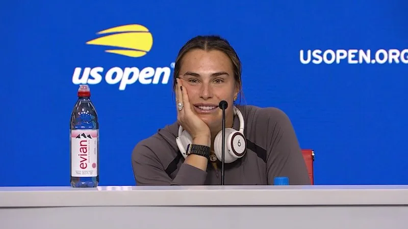 Sabalenka slams 'joke' reporter