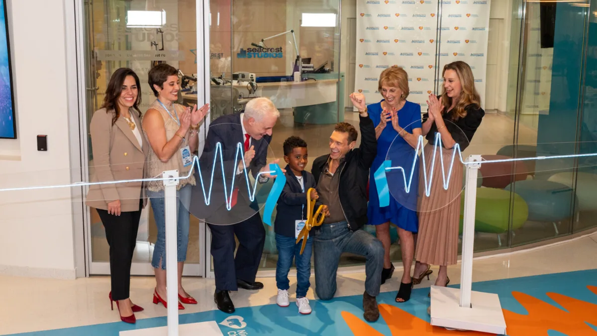 Ryan Seacrest Foundation opens first bilingual hospital media studio in Miami
