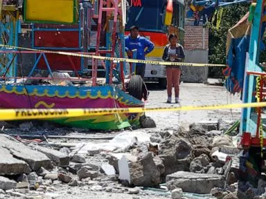 Explosion of fireworks in central Mexico kills at least 10, injures 64
