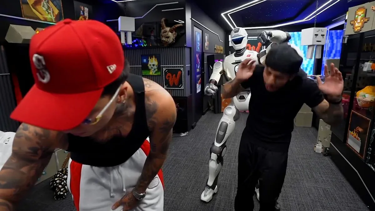 KI-Attacke? - Roboter schlägt Streamer K. o.