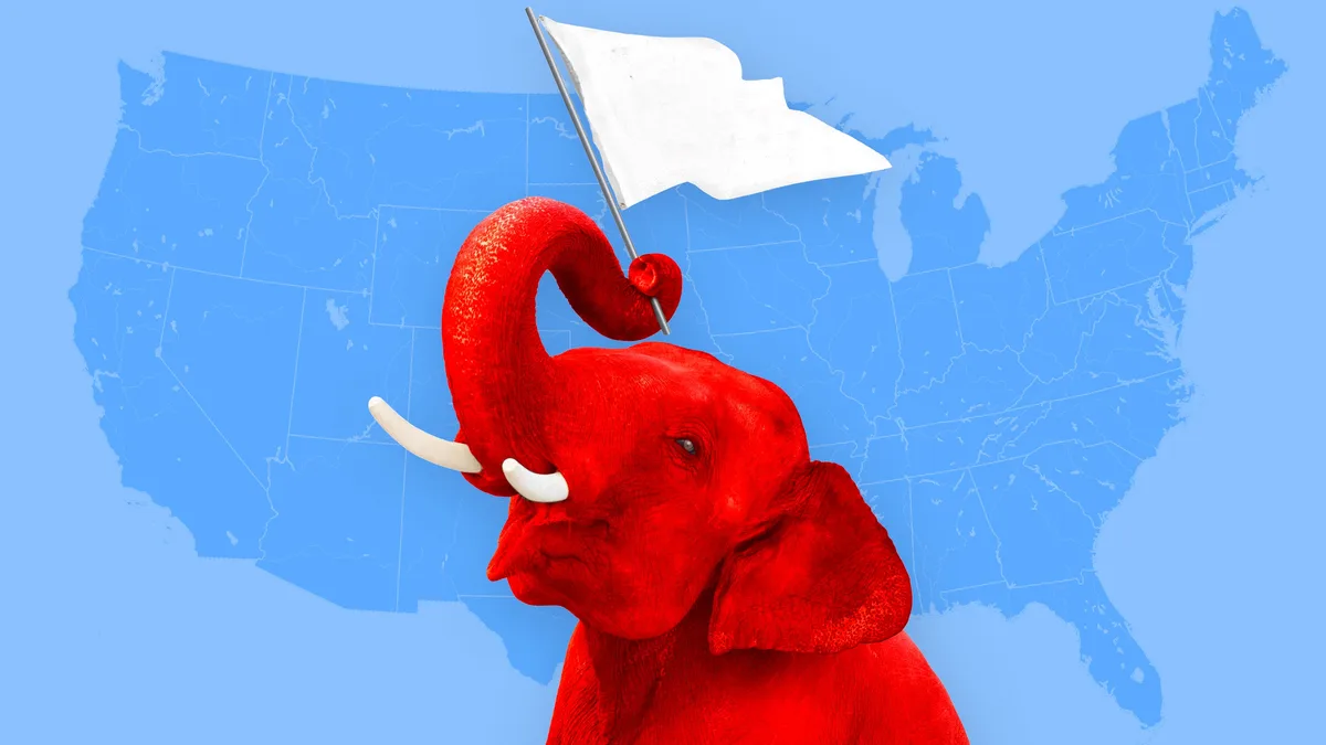 MAGA Gets Ready to Fly White Flag in Two Battleground States