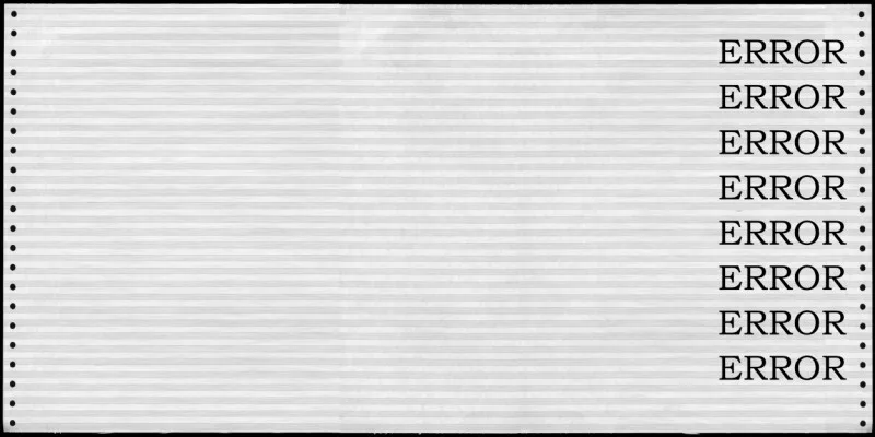 To save paper, mainframe tech ruined a week of work
