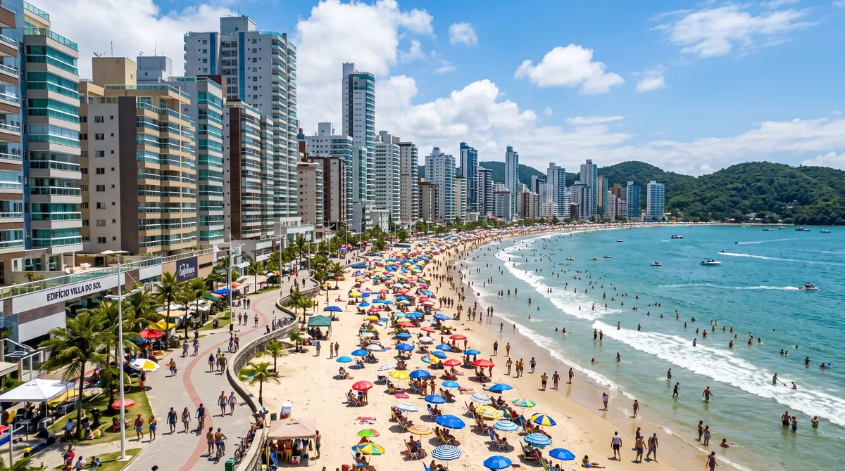 Cidade que mais conquista novos moradores no litoral catarinense, graças à sua qualidade de vida e praias tranquilas que garantem uma aposentadoria serena e investimentos imobiliários altamente rentáveis