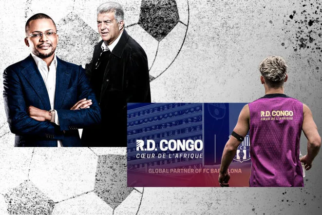 Entre le FC Barcelone et la RDC, le contrat mirifique d’une société poussée par Macron