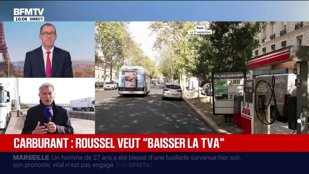"La France s'est appauvrie, parce qu'elle fait le choix tous les ans de faire 60 milliards de cadeaux fiscaux aux grandes fortunes et aux multinationales", dénonce Fabien Roussel, candidat PCF à l'élection présidentielle
