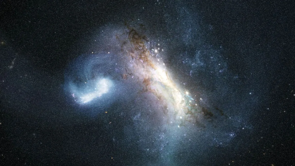 How an ancient collision with another galaxy transformed the Milky Way