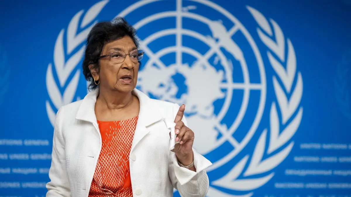 Nobelpreisträgerin Pillay steht für die multilaterale Ordnung