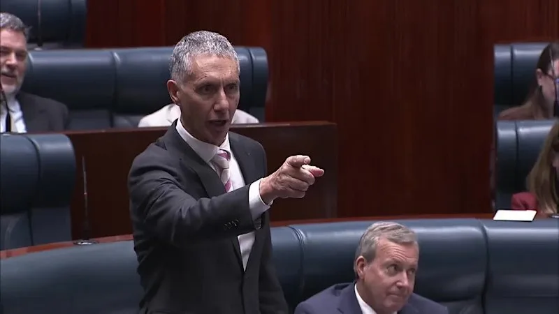 WA parliament erupts into chaos as minister details uni merger conversation