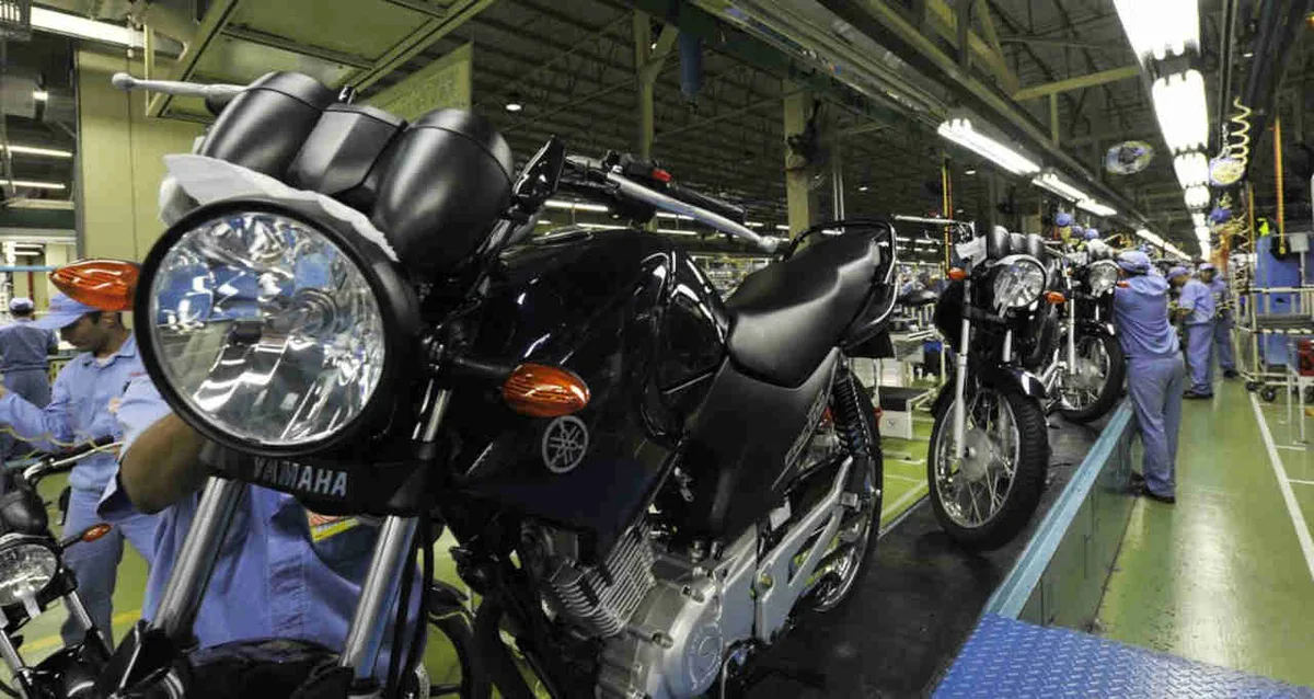 Produção de motos tem melhor mês de julho da história, diz Abraciclo