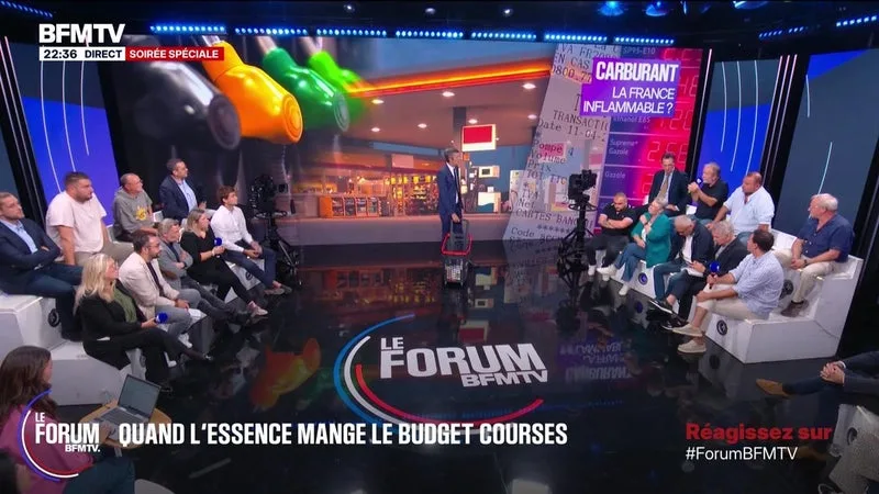 Le Forum BFMTV – Carburant : la France inflammable ?