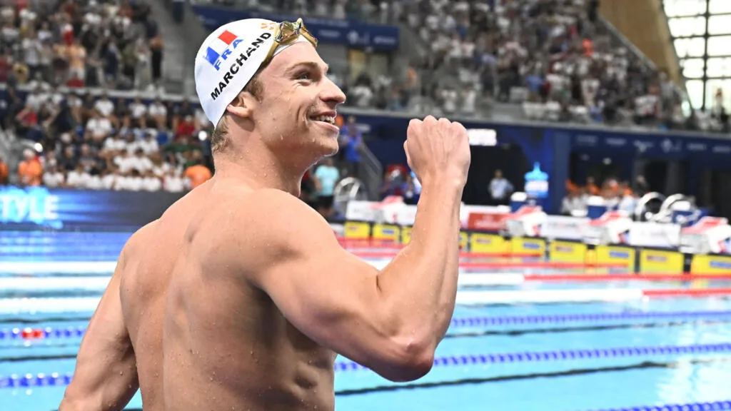 Euro de natation: Léon Marchand sacré champion d'Europe du 400 m nage libre