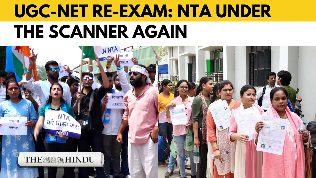 Watch: NTA announces UGC-NET re-exam for 3 subjects over errors