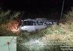 Micro-ônibus capota e deixa três mortos e 10 feridos em rodovia de SP
