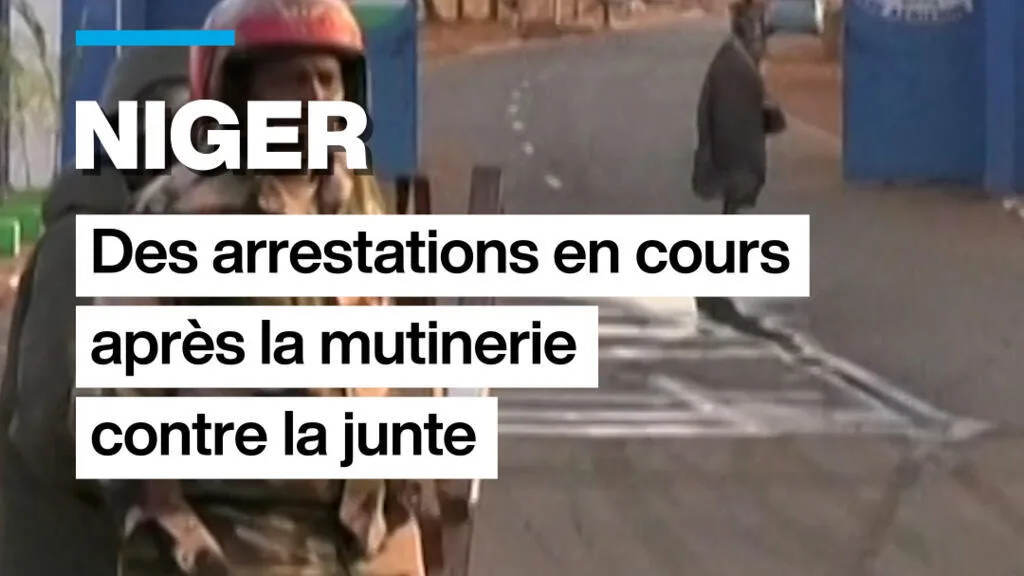 Niger : des arrestations en cours après la mutinerie contre la junte