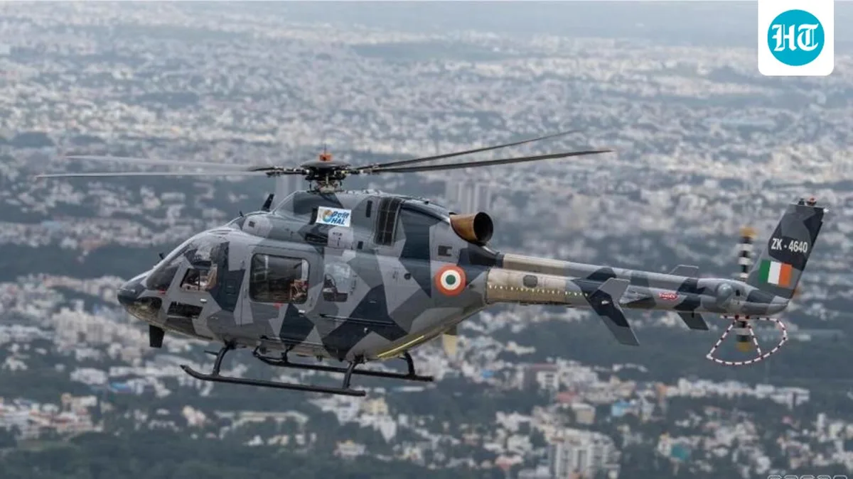 Light utility helicopter enters final stages of certification: Officials