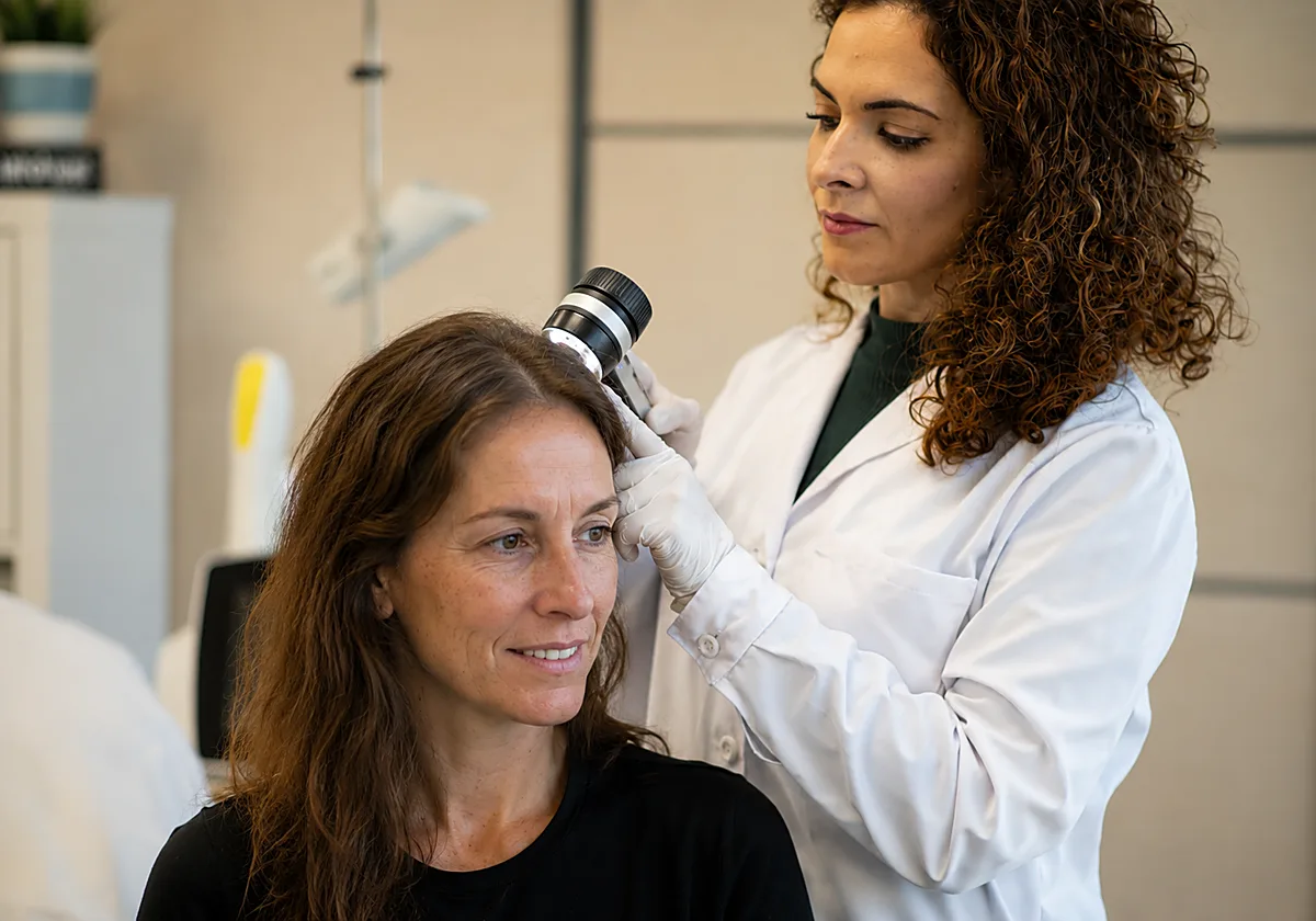 Nuria Martí, dermatóloga: «Es un error pensar que la caída de pelo es normal simplemente porque estamos en otoño»