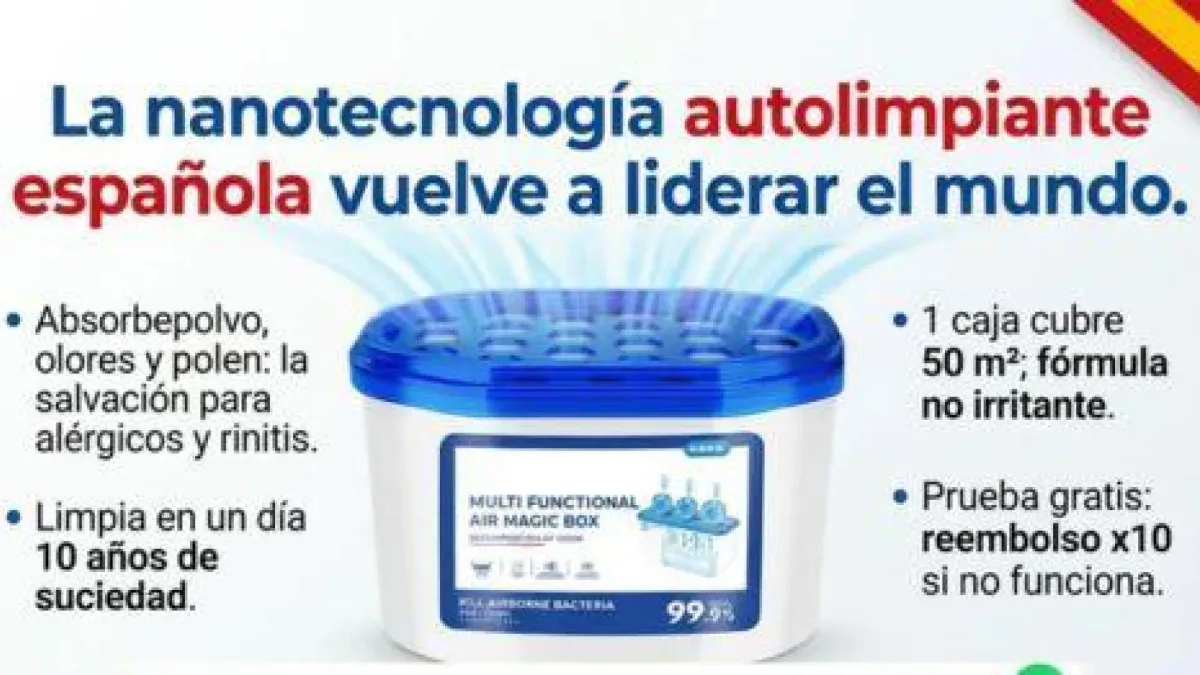 Cuidado con el timo de la caja "mágica" para la aspiradora que promete eliminar el polvo, el moho y el mal olor de tu casa