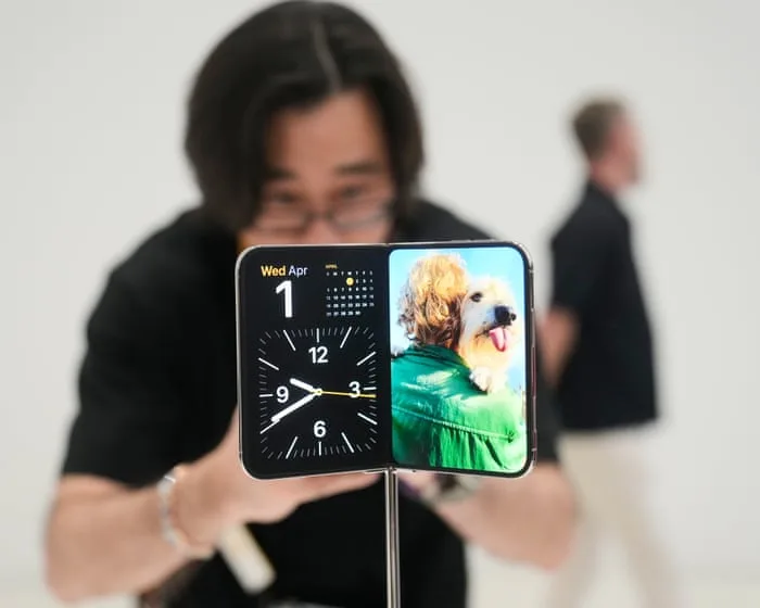 Apple unveils folding iPhone Duo as new CEO takes center stage