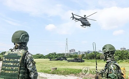 대만, 美와 1천600억원대 군수지원 계약…대잠헬기·미사일 정비