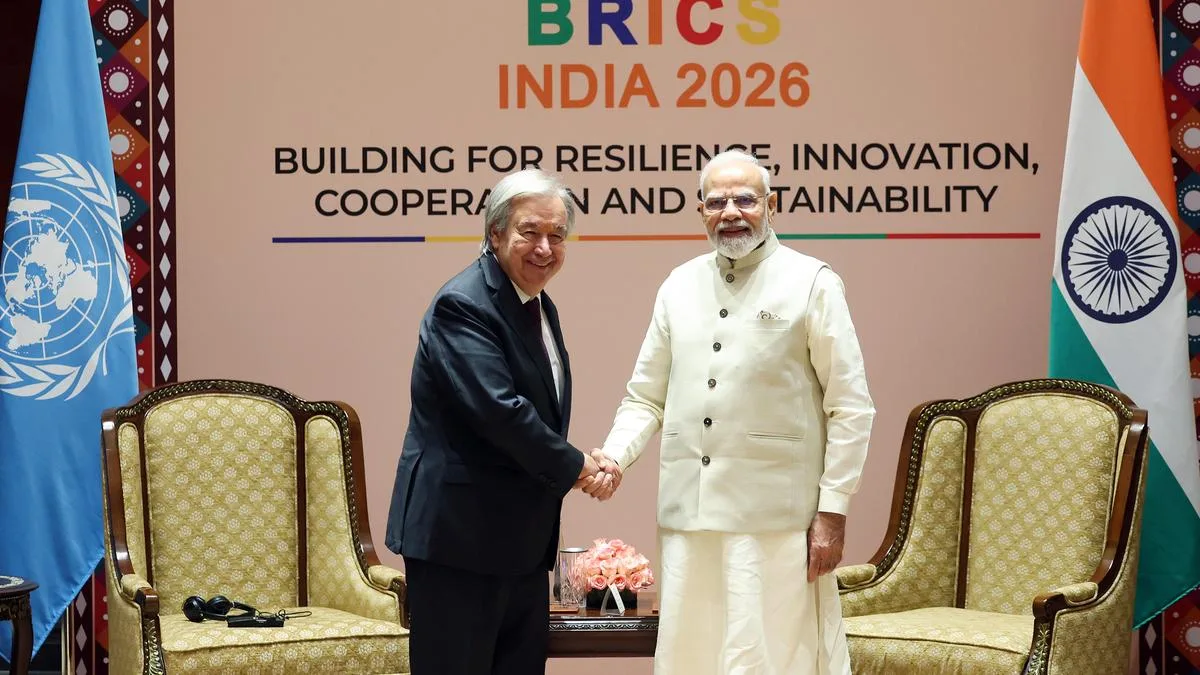 UN chief Guterres meets PM Modi; discusses West Asia, Ukraine conflicts