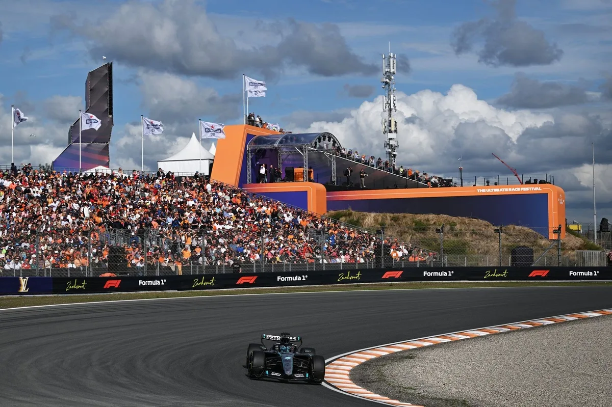 Bortoleto em nono, Russell domina: Veja resultado da corrida sprint do GP da Holanda de F1
