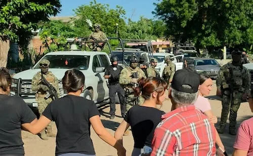 Operativo federal provoca altercado con habitantes de poblado en Culiacán; Derechos Humanos interviene