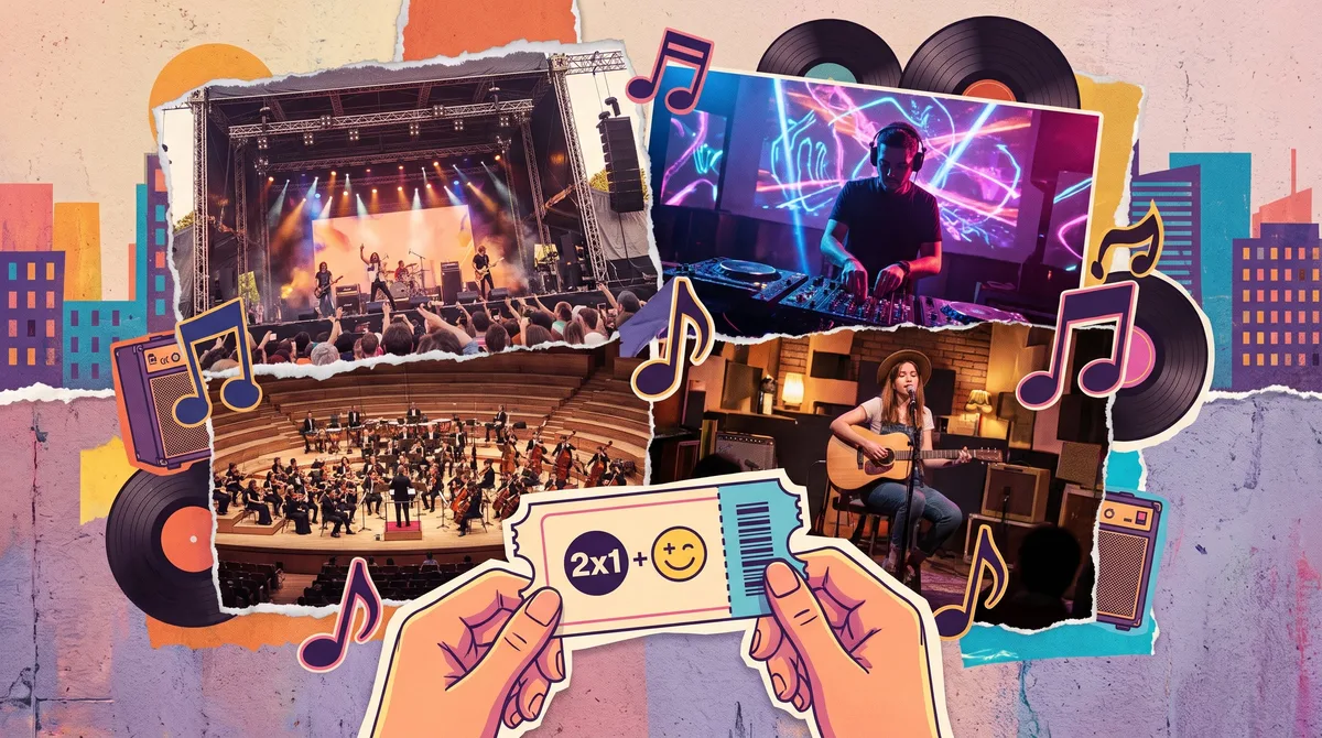Concert Week 2026 presenta su edición más grande con más de 150 conciertos al 2x1: artistas, fechas y cómo comprar boletos
