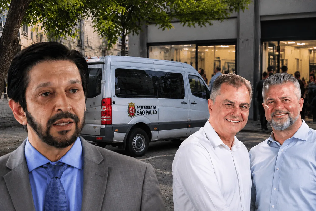 EXCLUSIVO: Veículo da Prefeitura aparece em comitê de aliados de Nunes sob suspeita de uso ilegal