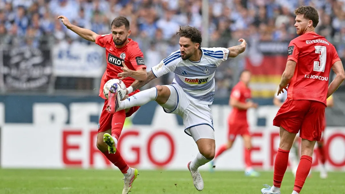 DFB-Pokal: Elversberg bezwingt Duisburg dank später Tore von Onyeka