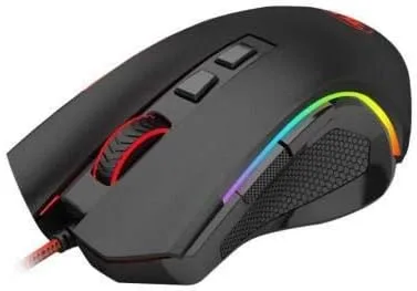 Mouse gamer Redragon Griffin M607 por menos de R$100: botões programáveis e conforto para o seu setup