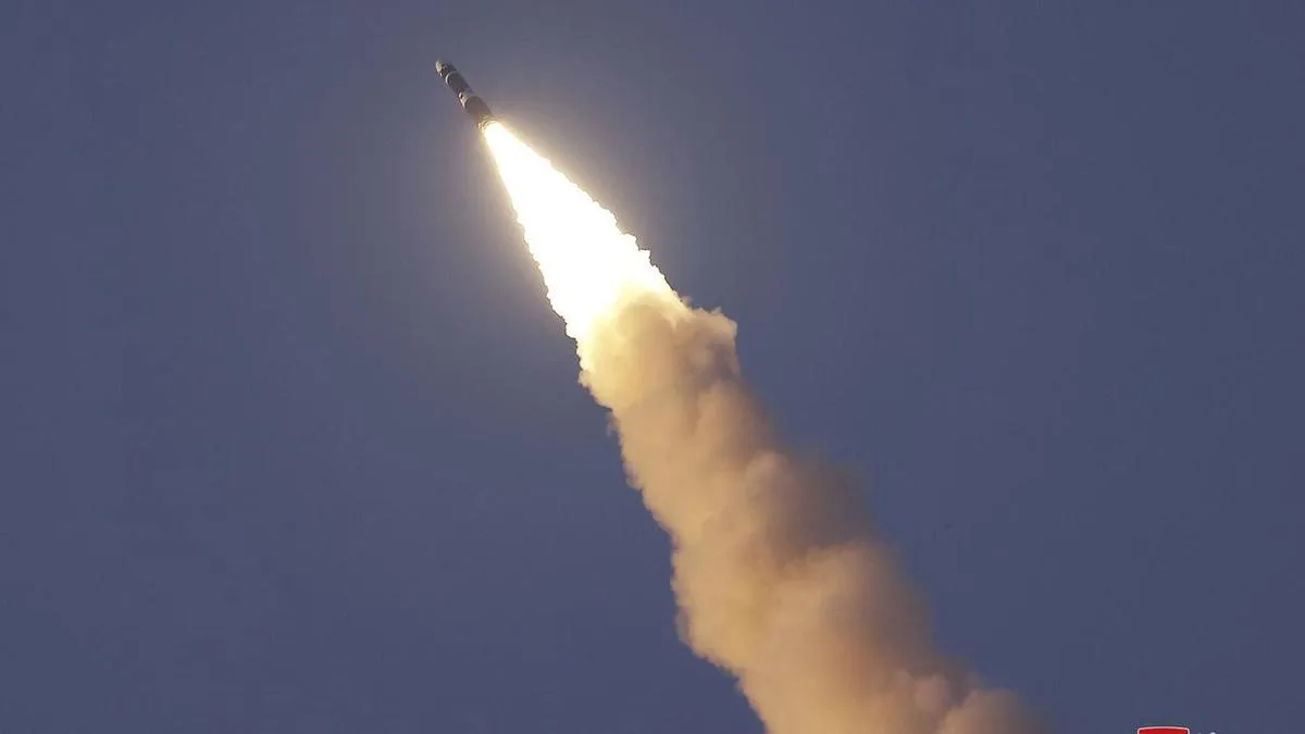 North Korea fires ballistic missile off east coast