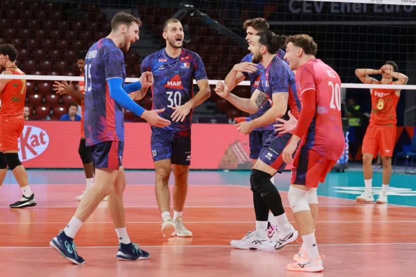 « L'expérience de ce huitième de finale va nous faire du bien » : après sa victoire en trois sets sur le Portugal, la France en pleine confiance