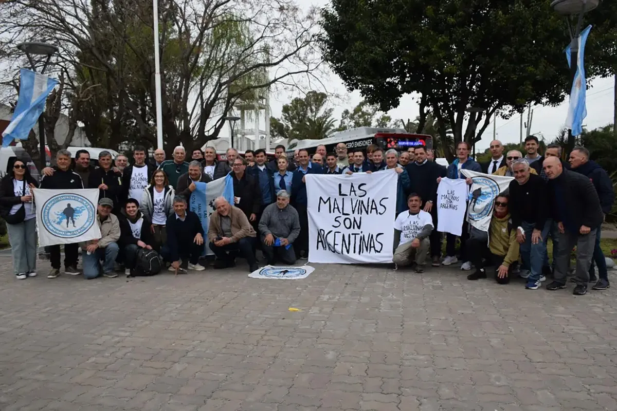 En medio de la tensión por Malvinas, un grupo de veteranos viajó por primera vez a las islas