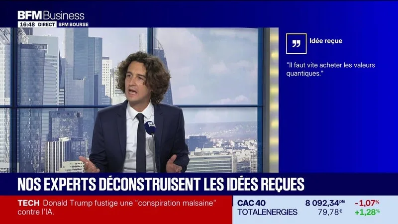 Mythomètre : "Il faut vite acheter les valeurs quantiques", FAUX répond Jean-Benoit Gambet - 14/09