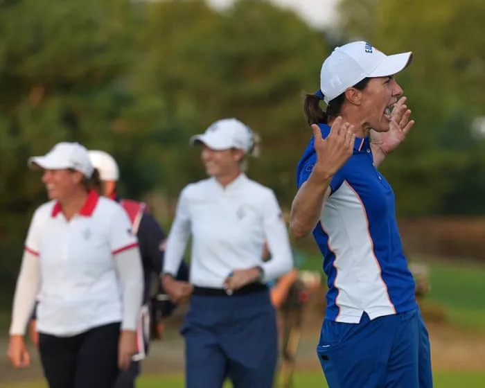Solheim Cup golf 2026: Europe v USA, day two foursomes – live