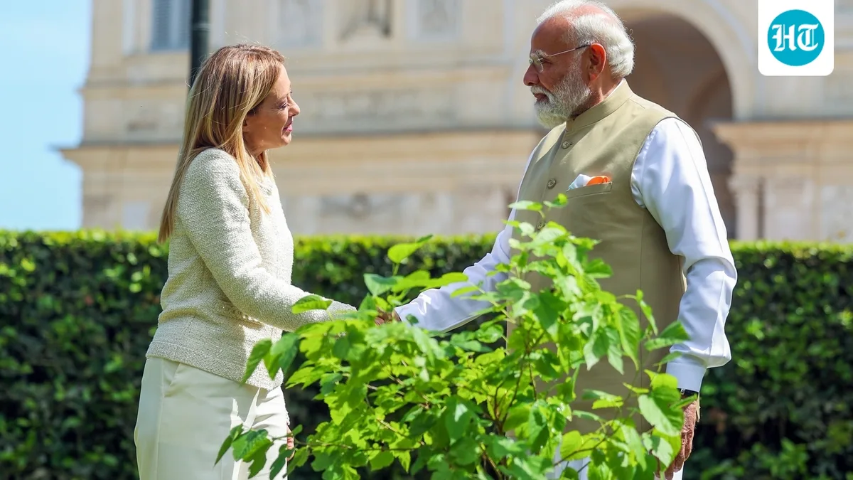 Italy's Giorgia Meloni wishes PM Modi on his 76th birthday: ‘I wish you health, energy and success’