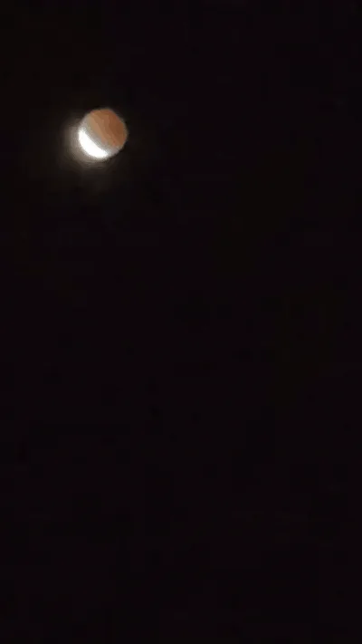 Olhe para o céu: tempo ajuda e eclipse muda a madrugada
