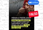 Vídeo de mulher usando droga não foi gravado em ato pró-Lula na Paulista