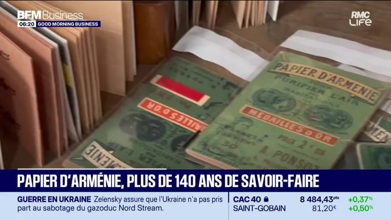 Papier d'Arménie, plus de 140 ans de savoir-faire - 24/08