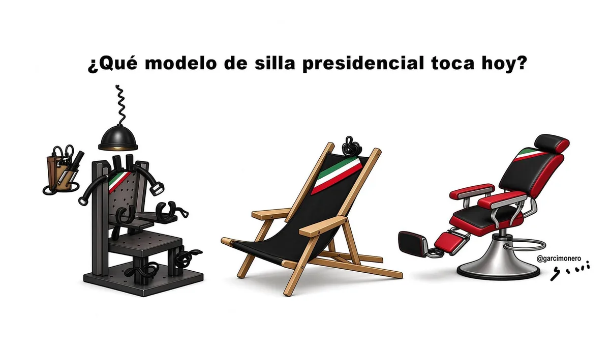 ¿Qué modelo de silla presidencial toca hoy?