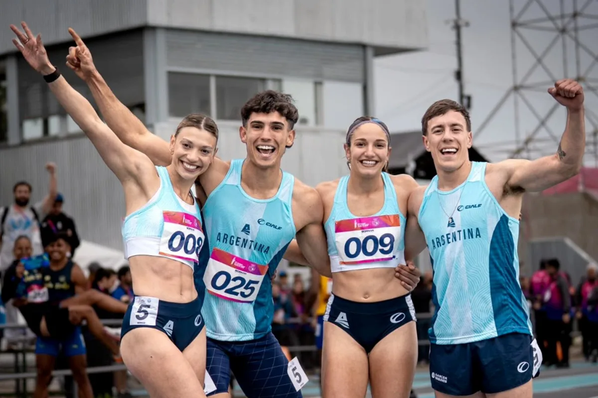 El atletismo argentino inauguró la pista de los Juegos Suramericanos con dos medallas