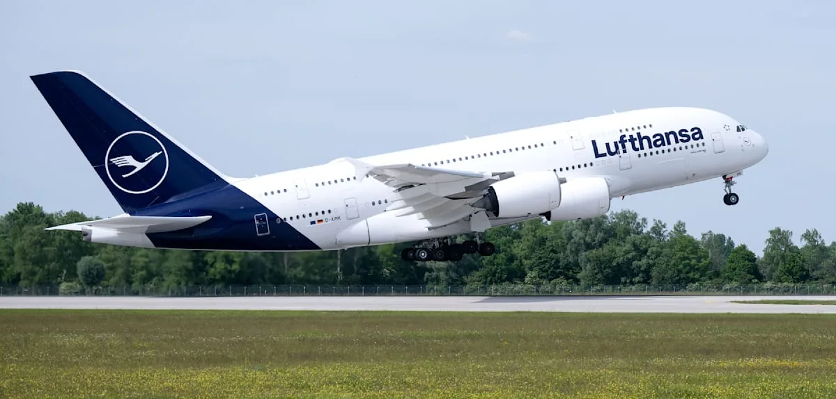 Lufthansa-Airbus setzt bei Landung in München zu früh auf