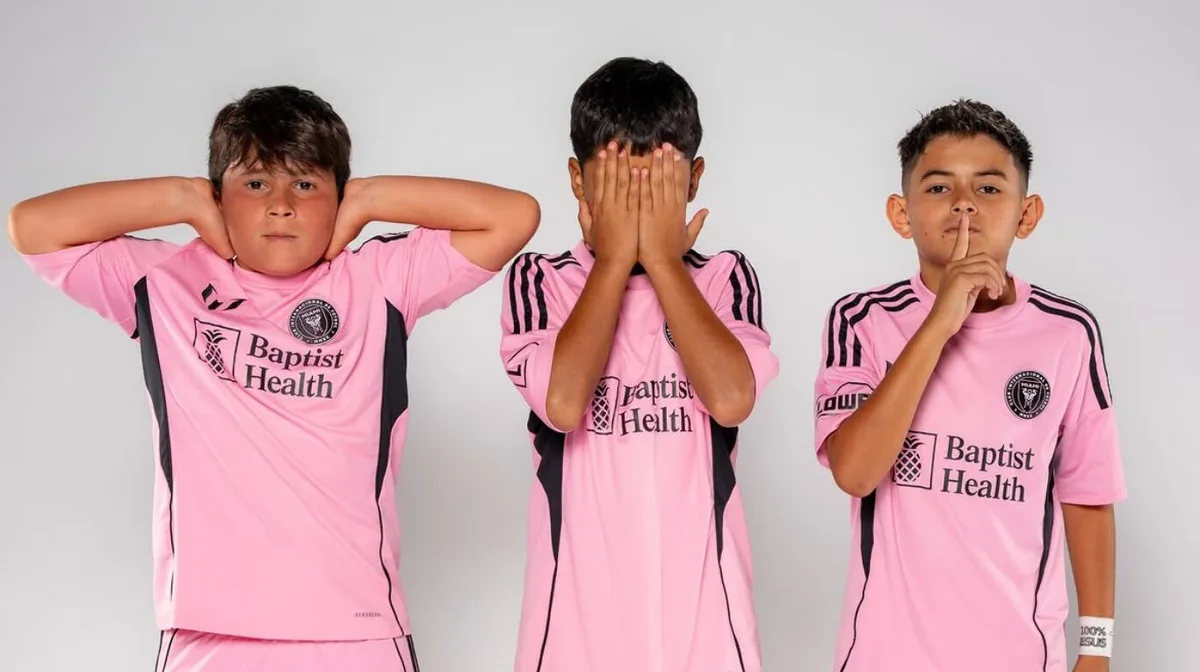 Mateo Messi se robó todas las miradas con sus divertidas poses en las fotos oficiales de Inter Miami